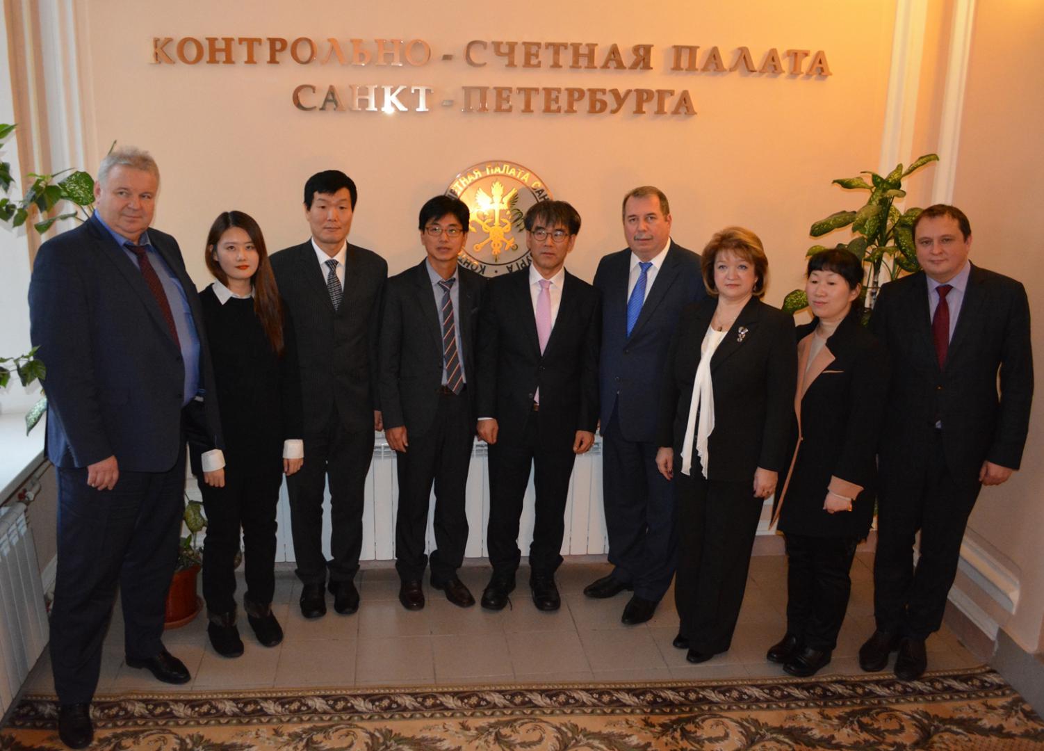 Рабочая встреча с делегацией отдела аудиторской службы секретариата Национального собрания Республики Корея