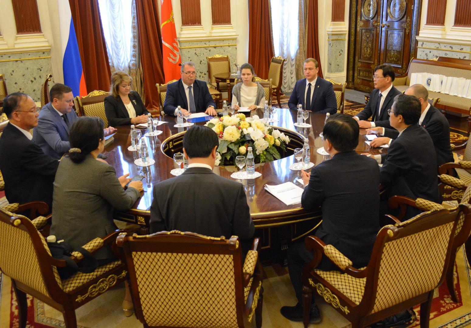 Санкт-Петербург посетила делегация Комиссии по аудиту и проверке Администрации провинции Чеджу