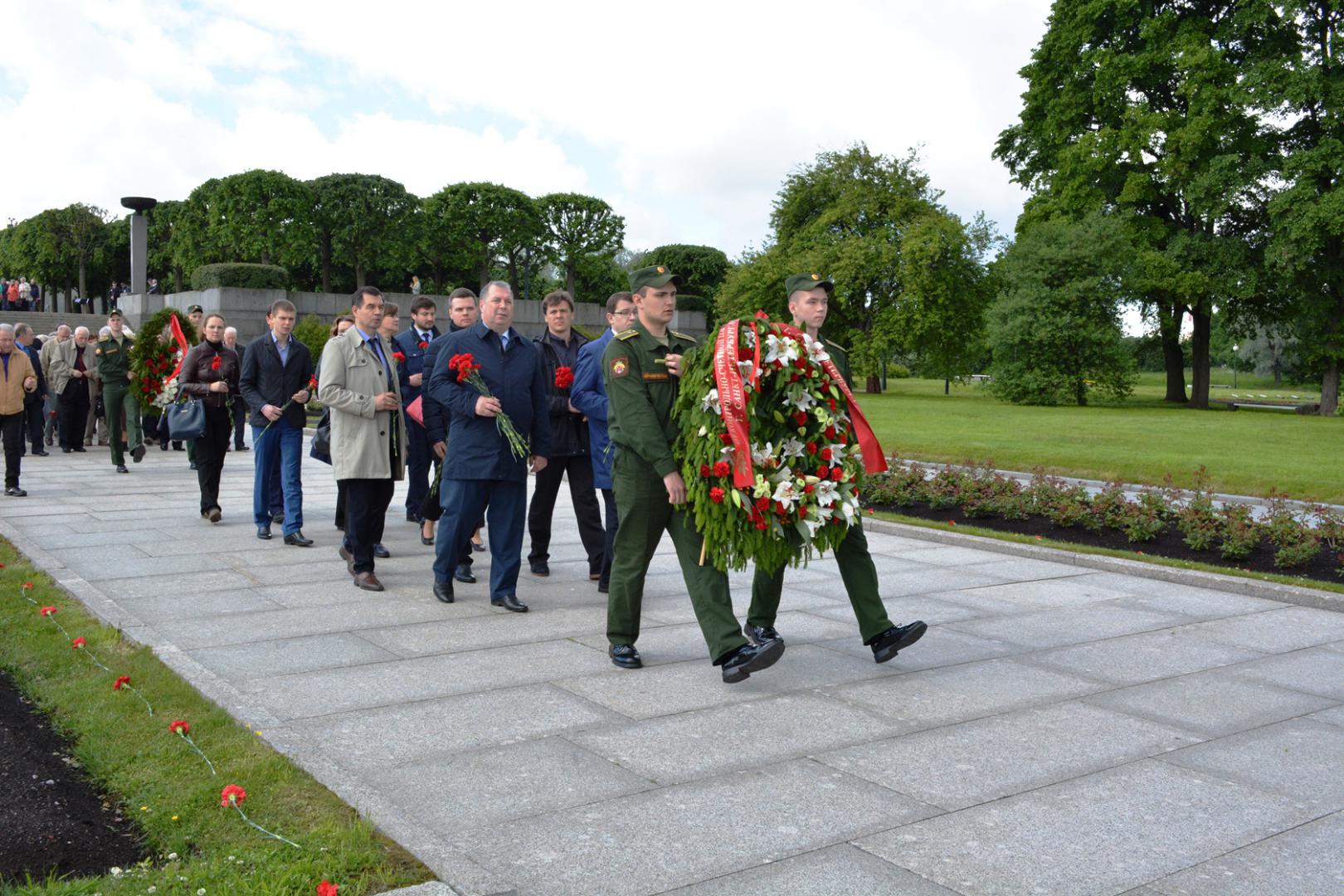 Участие в торжественно-траурной церемонии, посвященной годовщине начала Великой Отечественной войны 1941 – 1945 гг.