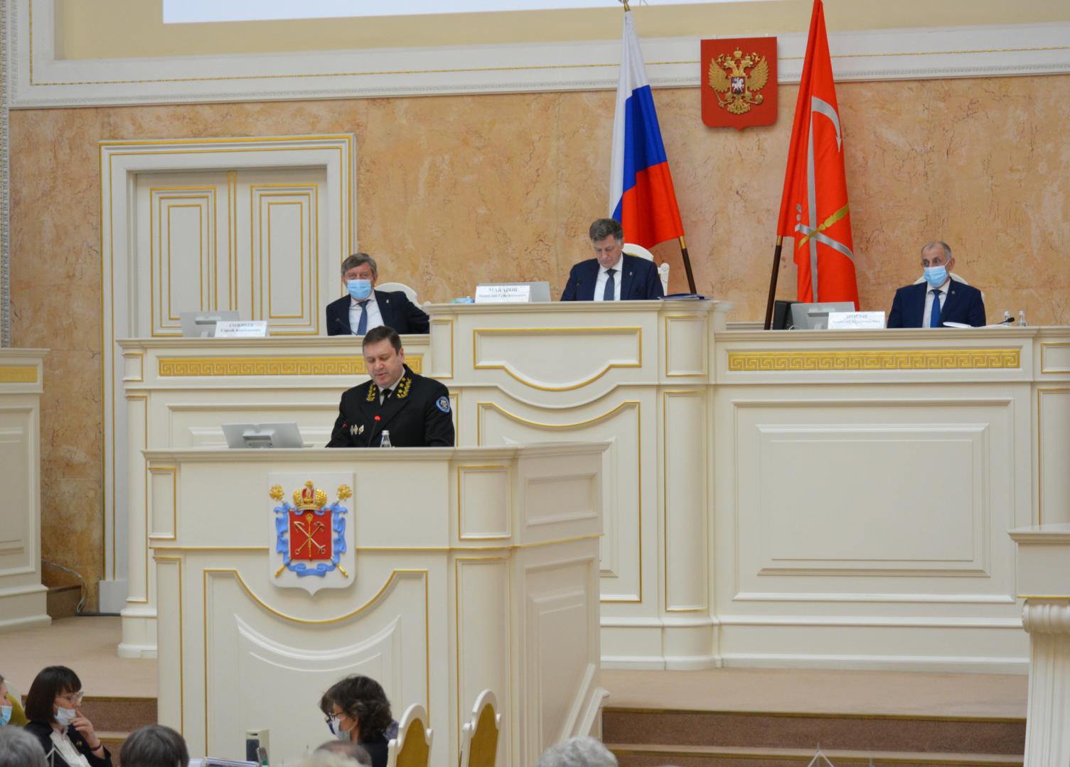 Контрольно-счетная палата Санкт-Петербурга представила заключение на проект городского бюджета-2021