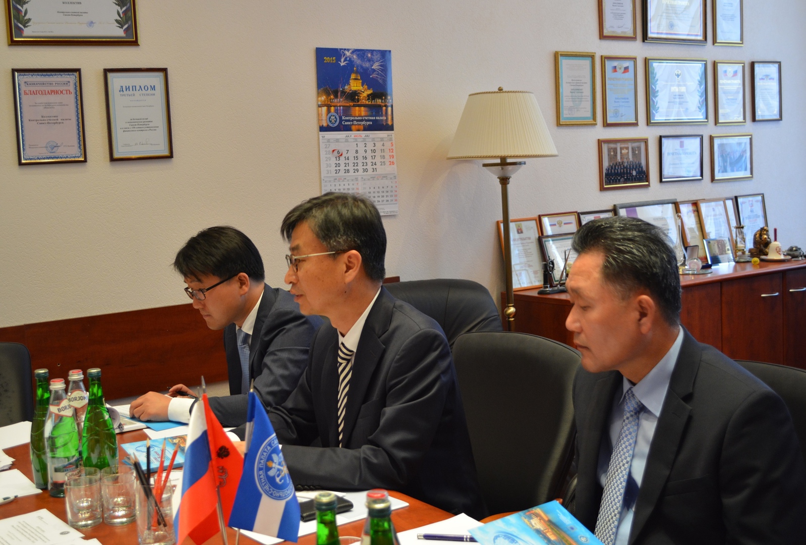 Делегация Совета по аудиту и инспекциям Республики Корея посетила Контрольно-счетную палату Санкт-Петербурга